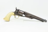 1862 mfr. ENGRAVED Civil War Antique US COLT Model 1860 ARMY .44 Percussion Lettered as Sent to Arsenal in Washington, DC during ACW! - 6 of 19