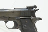 US PROPERTY REMINGTON-RAND Model 1911A1 NATIONAL MATCH Type Pistol C&RWORLD WAR II Model Chambered in .45 w/COLT SLIDE - 5 of 20