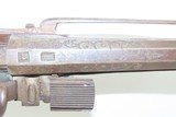 Antique SILVER INLAID Ornate Spanish MIQUELET .69 Carbine w/FOLDING STOCK
Late 18th to Early 19th Century Miquelet Carbine - 8 of 19