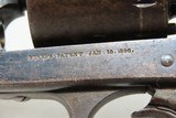 Three Digit Mid-CIVIL WAR Era Antique STARR ARMS M1858 Army .44 DA Revolver Low Three Digit Serial Number “377” DA from Starr Arms! - 6 of 18