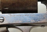 Three Digit Mid-CIVIL WAR Era Antique STARR ARMS M1858 Army .44 DA Revolver Low Three Digit Serial Number “377” DA from Starr Arms! - 14 of 18