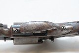 MASSACHUSETTS ARMS Antique ADAMS PATENT Percussion “POCKET MODEL” Revolver1 of Only 4,500 DOUBLE ACTION Revolvers Manufactured - 13 of 18