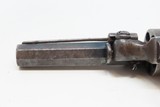 MASSACHUSETTS ARMS Antique ADAMS PATENT Percussion “POCKET MODEL” Revolver1 of Only 4,500 DOUBLE ACTION Revolvers Manufactured - 14 of 18