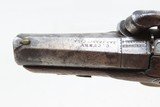 C. CURRY Agent Marked Antique HENRY DERINGER Percussion .45 POCKET Pistol
Infamous POCKET Pistol that Assassinated LINCOLN - 17 of 17