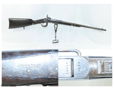 c1864 mfr. CIVIL WAR Antique U.S. BURNSIDE SADDLE RING CAVALRY CARBINE .54
Used by MI, IN, OH, IL, NJ, PA, WV Cavalries!