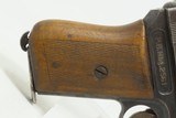 HAMBURG POLICE Marked GERMAN Mauser M1914 7.65mm Semi-Automatic C&R Pistol
German Police Side Arm in .32 ACP Caliber - 18 of 20