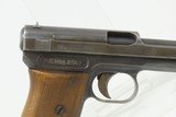 HAMBURG POLICE Marked GERMAN Mauser M1914 7.65mm Semi-Automatic C&R Pistol
German Police Side Arm in .32 ACP Caliber - 19 of 20