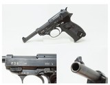 WW II THIRD REICH German SPREEWERKE “cyq” Code P.38 Semi-Auto Pistol C&R
World War II 9mm Sidearm “EAGLE/88” PROOFED