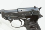 WW II THIRD REICH German SPREEWERKE “cyq” Code P.38 Semi-Auto Pistol C&R
World War II 9mm Sidearm “EAGLE/88” PROOFED - 4 of 19