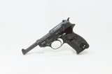 WW II THIRD REICH German SPREEWERKE “cyq” Code P.38 Semi-Auto Pistol C&R
World War II 9mm Sidearm “EAGLE/88” PROOFED - 2 of 19