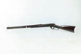 c1895 mfr. Antique JM MARLIN Model 1894 Lever Action .44 WCF TAKEDOWN Rifle Classic 19th Century Cowboy Rifle w/ Octagonal Barrel! - 2 of 20