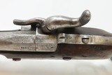 Scarce REGIMENT MARKED Antique PRUSSIAN CAVALRY M1850 Percussion Pistol Fantastic Germanic Horse Pistol from the 1850s-60s - 10 of 22