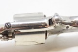 FINE Antique REMINGTON-SMOOT New Model No. 3 .38 Rimfire WILD WEST Revolver 3 3/4” Octagonal Barrel NICKEL FINISH w/ Ejector - 11 of 16