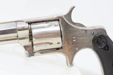 FINE Antique REMINGTON-SMOOT New Model No. 3 .38 Rimfire WILD WEST Revolver 3 3/4” Octagonal Barrel NICKEL FINISH w/ Ejector - 4 of 16
