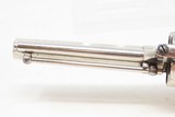 FINE Antique REMINGTON-SMOOT New Model No. 3 .38 Rimfire WILD WEST Revolver 3 3/4” Octagonal Barrel NICKEL FINISH w/ Ejector - 12 of 16