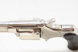 FINE Antique REMINGTON-SMOOT New Model No. 3 .38 Rimfire WILD WEST Revolver 3 3/4” Octagonal Barrel NICKEL FINISH w/ Ejector - 7 of 16