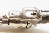 1895 mfr Antique COLT Single Action Army 38-40 WCF Revolver NICKEL 4 3/4” SAA .38 WCF Colt 6-Shooter Made in 1895 - 13 of 18