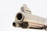 1895 mfr Antique COLT Single Action Army 38-40 WCF Revolver NICKEL 4 3/4” SAA .38 WCF Colt 6-Shooter Made in 1895 - 11 of 18
