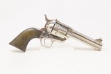 1895 mfr Antique COLT Single Action Army 38-40 WCF Revolver NICKEL 4 3/4” SAA .38 WCF Colt 6-Shooter Made in 1895 - 15 of 18