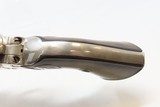 1895 mfr Antique COLT Single Action Army 38-40 WCF Revolver NICKEL 4 3/4” SAA .38 WCF Colt 6-Shooter Made in 1895 - 8 of 18