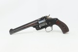 FRONTIER WILD WEST Antique SMITH & WESSON “New Model” No. 3 .44 RUSSIAN Single Action Revolver with Break Top Star Extractor - 2 of 18