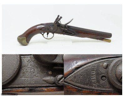 Antique HENRY NOCK Pattern 1799 ELLIOT Light Dragoon FLINTLOCK Pistol .66
NAPOLEONIC ERA British Flintlock MILITARY Pistol