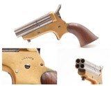 CIVIL WAR Era Antique C. SHARPS .22 PEPPERBOX Wild West RIVERBOAT GAMBLER
Mfg. 1859-74 Model 1 Pocket Pepperbox Revolver - 1 of 19