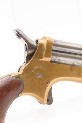 CIVIL WAR Era Antique C. SHARPS .22 PEPPERBOX Wild West RIVERBOAT GAMBLER
Mfg. 1859-74 Model 1 Pocket Pepperbox Revolver - 18 of 19