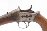 Antique U.S. REMINGTON M1871 ARMY Sleeved .22 RF ROLLING BLOCK Pistol
SCARCE; 1 of 6,000 Manufactured; with CARTOUCHE - 4 of 17