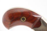 1877 mfg. Antique COLT “Open Top” .22 RF SA POCKET Revolver WALNUT GRIPSEXCELLENT; Colt’s Answer to Smith & Wesson’s No. 1 - 16 of 18