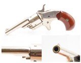 1877 mfg. Antique COLT “Open Top” .22 RF SA POCKET Revolver WALNUT GRIPSEXCELLENT; Colt’s Answer to Smith & Wesson’s No. 1 - 1 of 18