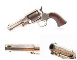 NICE 1870s Antique REMINGTON “New Model” POLICE .38 RF CONVERSION Revolver
Factory Converted to .38 Rimfire Cartridge