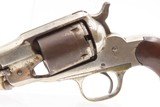 NICE 1870s Antique REMINGTON “New Model” POLICE .38 RF CONVERSION Revolver
Factory Converted to .38 Rimfire Cartridge - 4 of 16