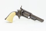 GUSTAVE YOUNG Antique FACTORY ENGRAVED COLT Model 1855 ROOT Pocket Revolver With Ivory Grip with Inscription - 3 of 17