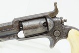 GUSTAVE YOUNG Antique FACTORY ENGRAVED COLT Model 1855 ROOT Pocket Revolver With Ivory Grip with Inscription - 16 of 17