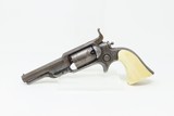 GUSTAVE YOUNG Antique FACTORY ENGRAVED COLT Model 1855 ROOT Pocket Revolver With Ivory Grip with Inscription - 9 of 17