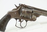 1880s Antique SMITH & WESSON .44 Russian DOUBLE ACTION First Model Revolver SINGLE or DOUBLE ACTION .44 Caliber Revolver - 17 of 18