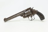1880s Antique SMITH & WESSON .44 Russian DOUBLE ACTION First Model Revolver SINGLE or DOUBLE ACTION .44 Caliber Revolver - 2 of 18