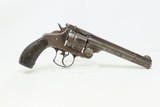 1880s Antique SMITH & WESSON .44 Russian DOUBLE ACTION First Model Revolver SINGLE or DOUBLE ACTION .44 Caliber Revolver - 15 of 18