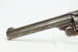 1880s Antique SMITH & WESSON .44 Russian DOUBLE ACTION First Model Revolver SINGLE or DOUBLE ACTION .44 Caliber Revolver - 5 of 18
