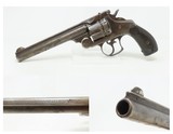 1880s Antique SMITH & WESSON .44 Russian DOUBLE ACTION First Model Revolver SINGLE or DOUBLE ACTION .44 Caliber Revolver - 1 of 18