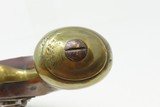 c1810 Antique British NEW LAND Pattern 14th LIGHT DRAGOONS FLINTLOCK Pistol With King George III’s Royal Cipher - 6 of 19