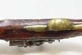 c1810 Antique British NEW LAND Pattern 14th LIGHT DRAGOONS FLINTLOCK Pistol With King George III’s Royal Cipher - 8 of 19