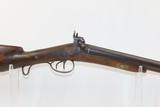 “STELLA’S SILVER STAR SALOON” Antique BELGIAN SHOTGUN 16 Ga Double Barrel Bar Style Percussion Shotgun c1860s - 14 of 17
