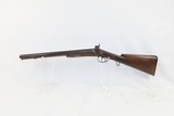 “STELLA’S SILVER STAR SALOON” Antique BELGIAN SHOTGUN 16 Ga Double Barrel Bar Style Percussion Shotgun c1860s - 2 of 17