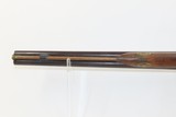 “STELLA’S SILVER STAR SALOON” Antique BELGIAN SHOTGUN 16 Ga Double Barrel Bar Style Percussion Shotgun c1860s - 7 of 17