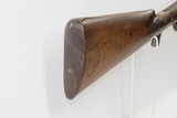 “STELLA’S SILVER STAR SALOON” Antique BELGIAN SHOTGUN 16 Ga Double Barrel Bar Style Percussion Shotgun c1860s - 16 of 17