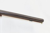 “STELLA’S SILVER STAR SALOON” Antique BELGIAN SHOTGUN 16 Ga Double Barrel Bar Style Percussion Shotgun c1860s - 15 of 17