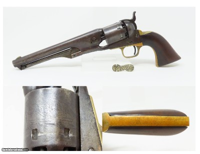 8th IOWA CAVALRY PRESENTATION INSCRIBED CIVIL WAR Antique COLT M1861 NAVY
Sidearm of Lt. CORNELIUS BENNETT Given by Newspapermen!