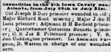 8th IOWA CAVALRY PRESENTATION INSCRIBED CIVIL WAR Antique COLT M1861 NAVY
Sidearm of Lt. CORNELIUS BENNETT Given by Newspapermen! - 20 of 25